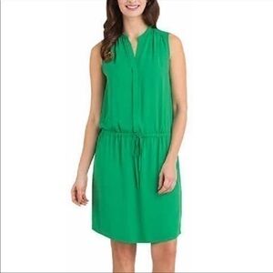 HILARY RADLEY Sleeveless Jade Green Dress 6